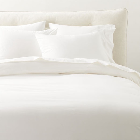 CB2 White Duvet Cover Set - Picture 1 of 3